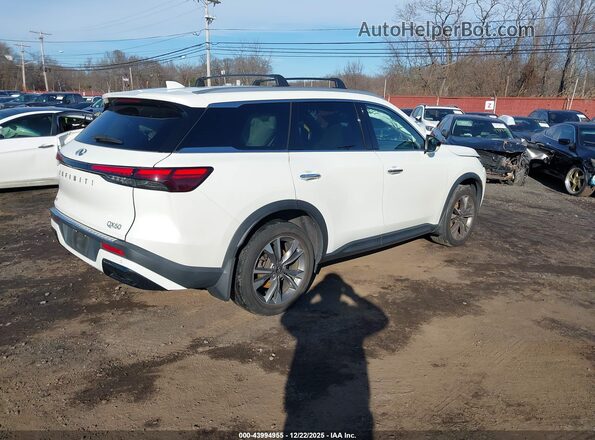 5N1DL1FS3PC373724 2023 INFINITI QX60 White Задня права чверть