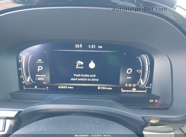 5N1DL1FS3PC373724 2023 INFINITI QX60 White Вид задніх сидінь