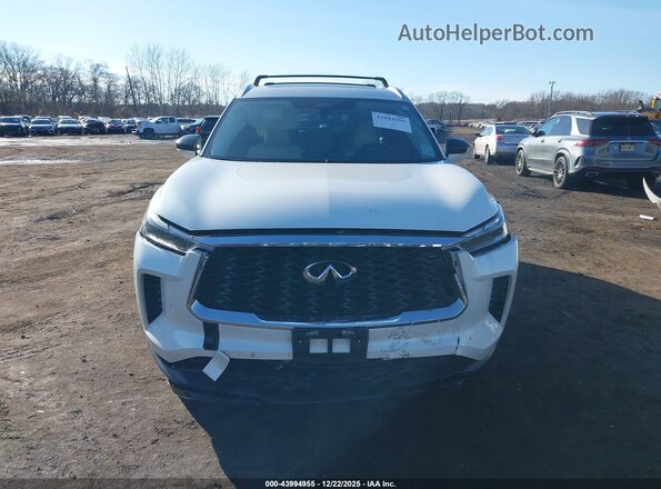 5N1DL1FS3PC373724 2023 INFINITI QX60 White Вид спереду