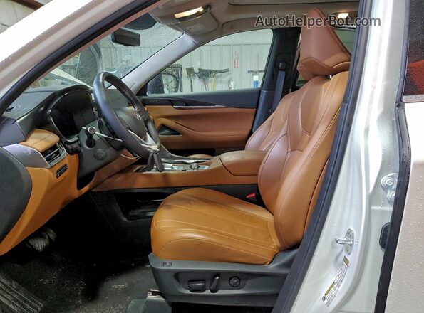 5N1DL1GS0PC361433 2023 INFINITI QX60 White Widok wnętrza z przodu