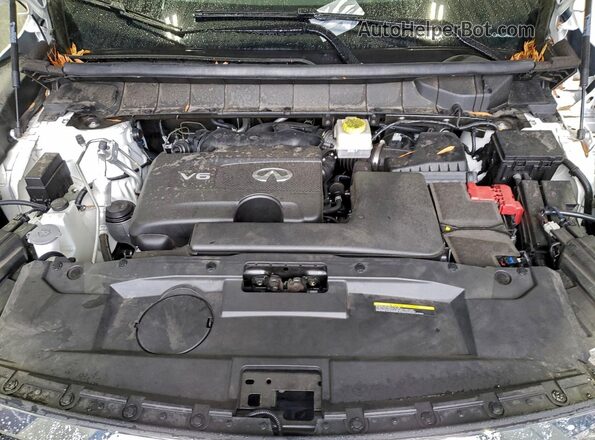 5N1DL1GS0PC361433 2023 INFINITI QX60 White Widok komory silnika
