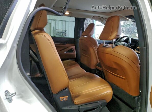 5N1DL1GS0PC361433 2023 INFINITI QX60 White Widok wnętrza z tyłu