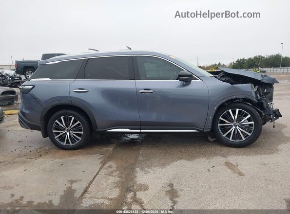 5N1DL1GS1RC337094 2024 INFINITI QX60 Blue სალონის 360-გრადუსიანი ხედი