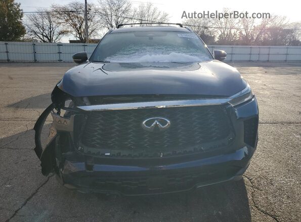 5N1DL1HU1RC330775 2024 INFINITI QX60 Синий Вид спереди
