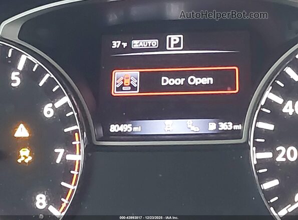 5N1DR2MM1KC640005 2019 NISSAN PATHFINDER White Вид задніх сидінь