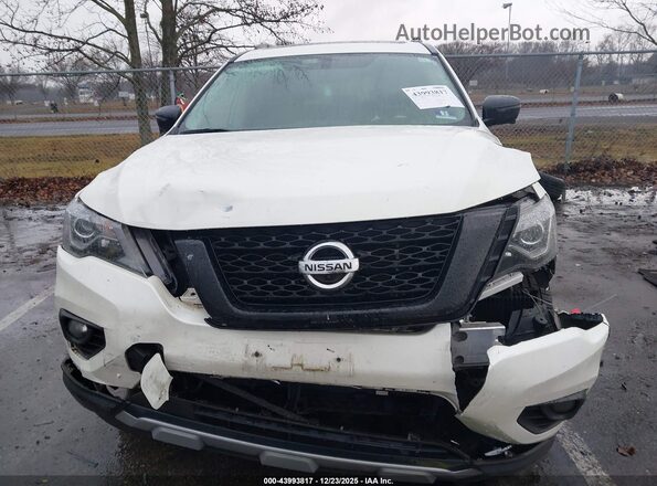5N1DR2MM1KC640005 2019 NISSAN PATHFINDER White Вид панелі приладів