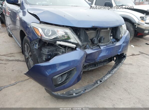 5N1DR2MM2HC634495 2017 NISSAN PATHFINDER Blue Front view