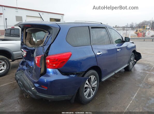 5N1DR2MM2HC634495 2017 NISSAN PATHFINDER Blue Rear right