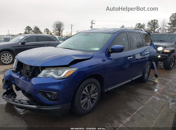 5N1DR2MM2HC634495 2017 NISSAN PATHFINDER Blue Front left