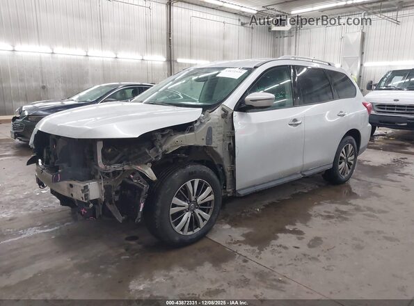 5N1DR2MM4JC643351 2018 NISSAN PATHFINDER Gray წინა მარცხენა ხედი სამი მეოთხედიდან