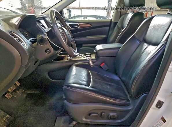 5N1DR2MM5HC908109 2017 NISSAN PATHFINDER White Widok wnętrza z przodu