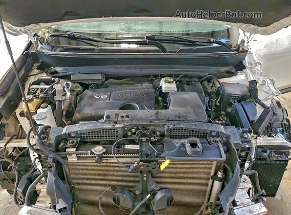 5N1DR2MM5HC908109 2017 NISSAN PATHFINDER White Widok komory silnika