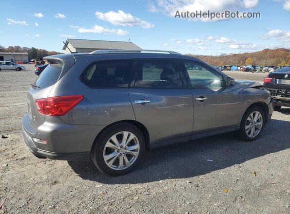 5N1DR2MM6JC674035 2018 NISSAN PATHFINDER Gray 