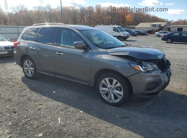 5N1DR2MM6JC674035 2018 NISSAN PATHFINDER Gray 