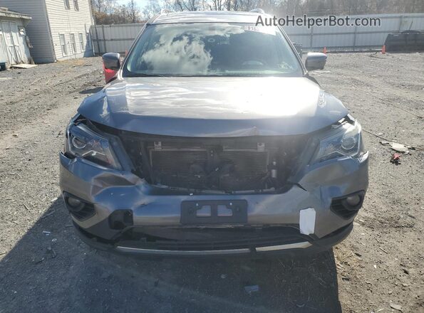 5N1DR2MM6JC674035 2018 NISSAN PATHFINDER Gray 