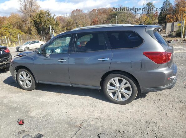 5N1DR2MM6JC674035 2018 NISSAN PATHFINDER Gray 