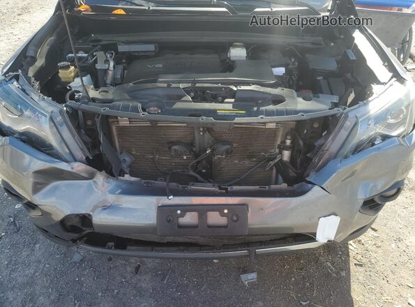 5N1DR2MM6JC674035 2018 NISSAN PATHFINDER Gray 