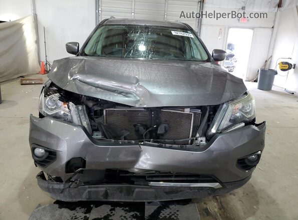 5N1DR2MM8JC662873 2018 NISSAN PATHFINDER Gray 
