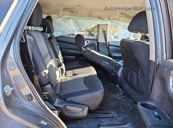 5N1DR2MN0JC660883 2018 NISSAN PATHFINDER Gray Սալոնի հետևի տեսք