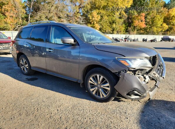 5N1DR2MN0JC660883 2018 NISSAN PATHFINDER Gray Առջևի աջ