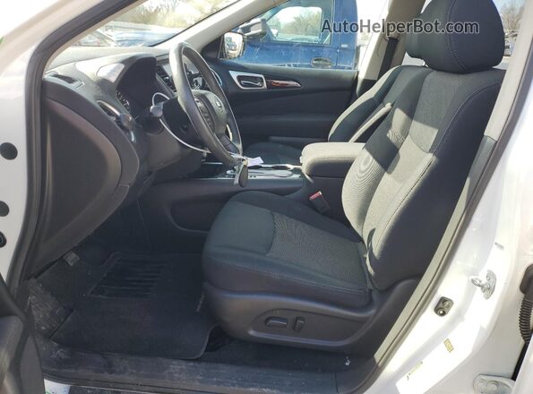 5N1DR2MN2HC652326 2017 NISSAN PATHFINDER White წინა სალონის ხედი