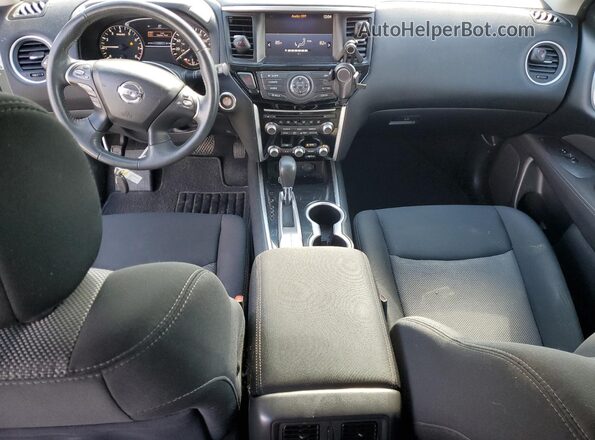 5N1DR2MN2HC652326 2017 NISSAN PATHFINDER White წინა პანელის ხედი