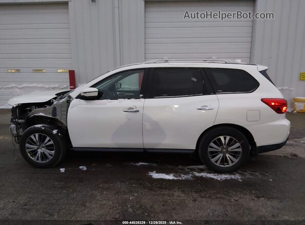 5N1DR2MN2KC638935 2019 NISSAN PATHFINDER White Vista interior de 360 grados