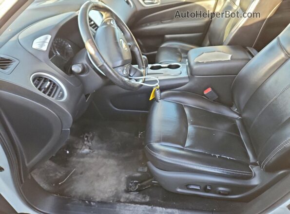 5N1DR2MN3KC618970 2019 NISSAN PATHFINDER Белый Вид салона спереди