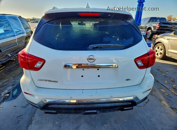 5N1DR2MN3KC618970 2019 NISSAN PATHFINDER Белый Вид сзади