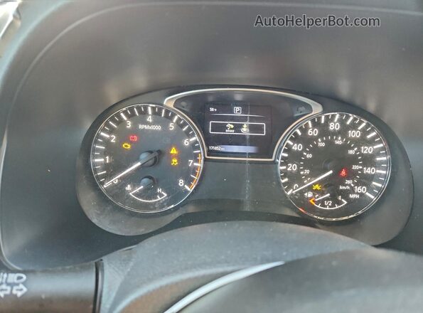 5N1DR2MN3KC618970 2019 NISSAN PATHFINDER Белый Вид щитка приборов