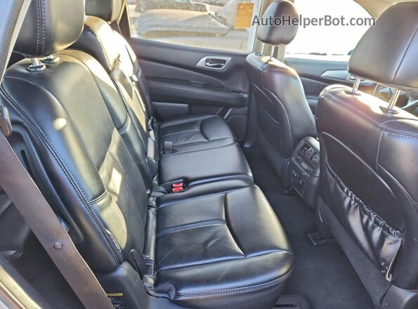 5N1DR2MN3KC618970 2019 NISSAN PATHFINDER Белый Вид задней части салона