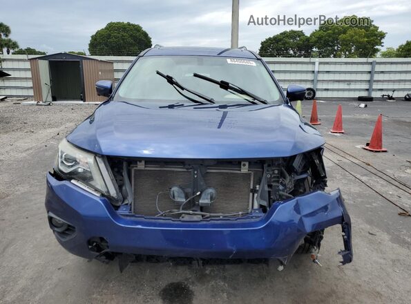 5N1DR2MN6JC663285 2018 NISSAN PATHFINDER Blue 