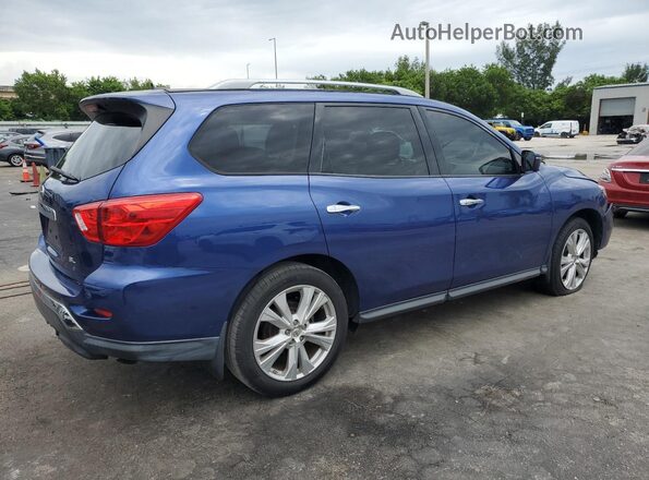 5N1DR2MN6JC663285 2018 NISSAN PATHFINDER Blue 