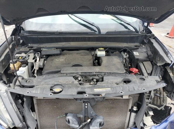 5N1DR2MN6JC663285 2018 NISSAN PATHFINDER Blue 