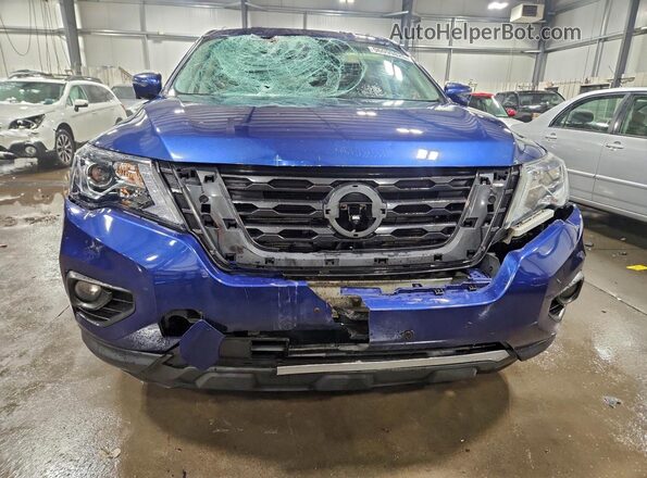 5N1DR2MNXJC622299 2018 NISSAN PATHFINDER Blue Widok z przodu