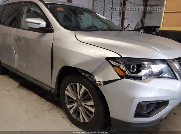 5N1DR2MNXKC596773 2019 NISSAN PATHFINDER Silver წინა ხედი
