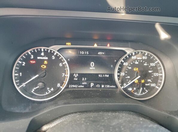 5N1DR3AC0SC240535 2025 NISSAN PATHFINDER Black ხელსაწყოთა პანელის ხედი