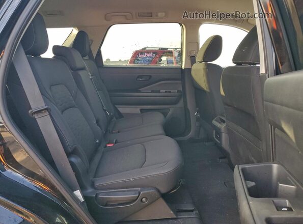 5N1DR3AC0SC240535 2025 NISSAN PATHFINDER Black უკანა სალონის ხედი
