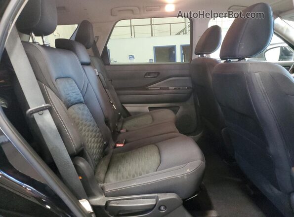 5N1DR3AC1PC216882 2023 NISSAN PATHFINDER Black Widok wnętrza z tyłu