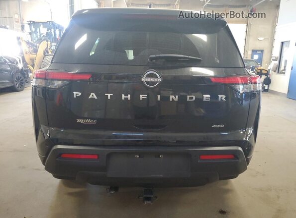 5N1DR3AC1PC216882 2023 NISSAN PATHFINDER Black Widok z tyłu