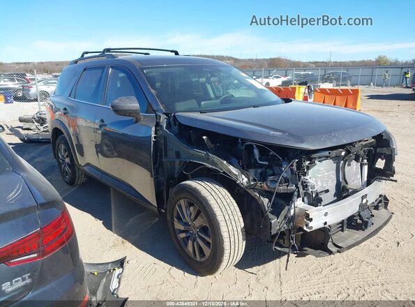 5N1DR3BA9SC296695 2025 NISSAN PATHFINDER Серый Панорамный вид салона 360°