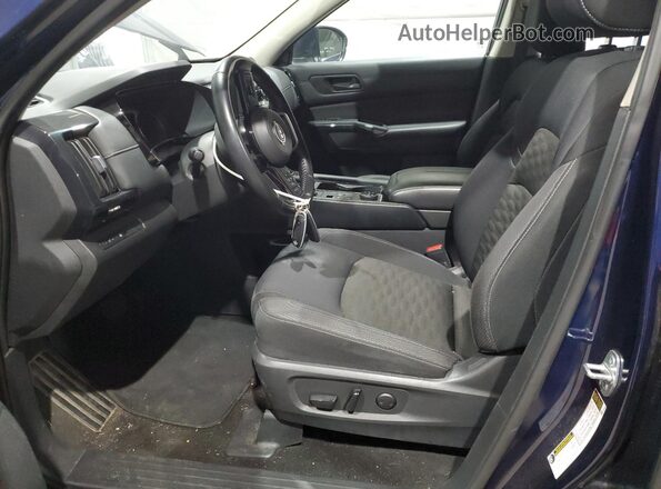 5N1DR3BC4PC250507 2023 NISSAN PATHFINDER Blue Vista interior delantera