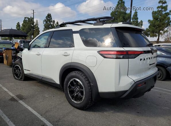 5N1DR3BD7RC242395 2024 NISSAN PATHFINDER Белый Задняя левая четверть