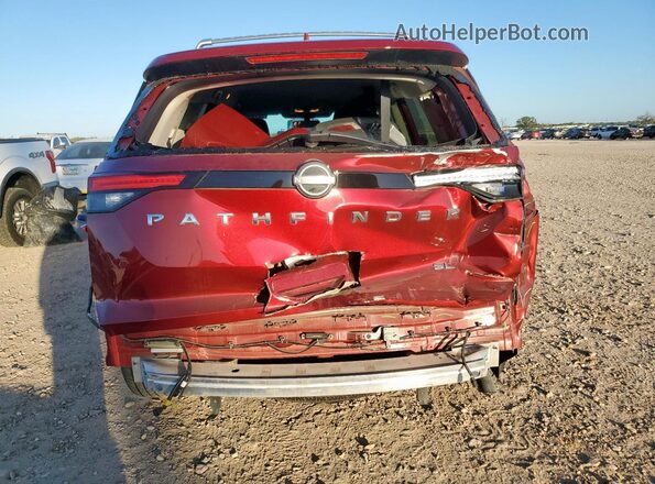5N1DR3CA3PC211016 2023 NISSAN PATHFINDER Красный Вид сзади