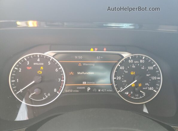 5N1DR3CA6SC284468 2025 NISSAN PATHFINDER Gray Vista del cuadro de instrumentos