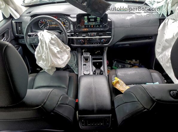 5N1DR3CC4SC236260 2025 NISSAN PATHFINDER White Вид панелі приладів