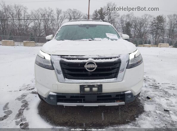 5N1DR3CD3NC236277 2022 NISSAN PATHFINDER White ხელსაწყოთა პანელის ხედი