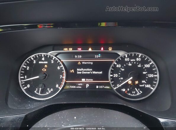 5N1DR3CD3NC236277 2022 NISSAN PATHFINDER White უკანა სავარძლების ხედი