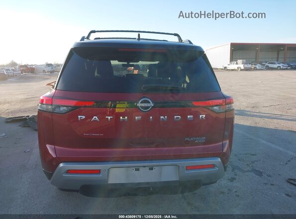 5N1DR3DJ3PC272204 2023 NISSAN PATHFINDER Red 