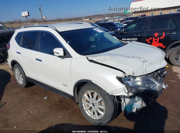 5N1ET2MT2JC811050 2018 NISSAN ROGUE HYBRID White 